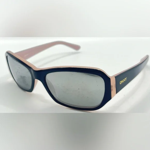 DKNY DY4009 Black Oval Sunglasses Frames Only - Picture 2 of 8